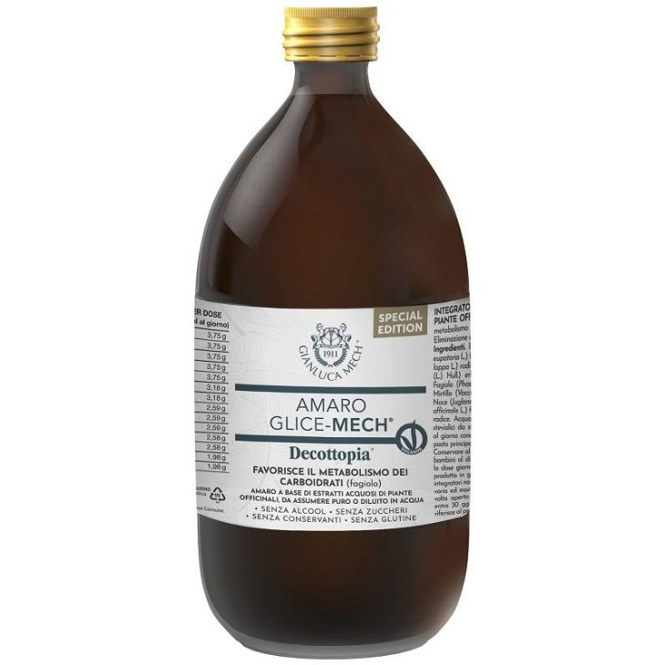 Amaro Glice-Mech per il benessere epatico 500 ml