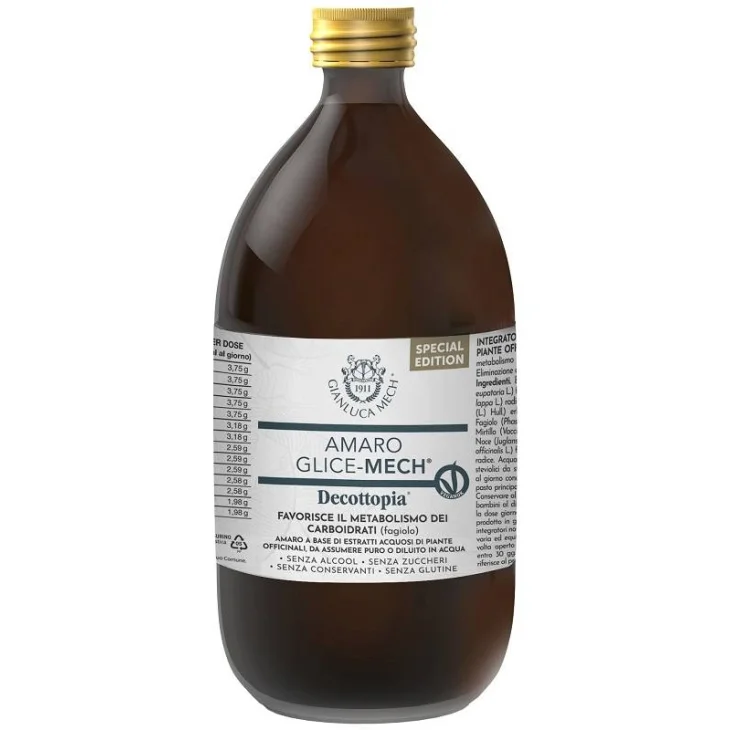 Amaro Glice-Mech per il benessere epatico 500 ml
