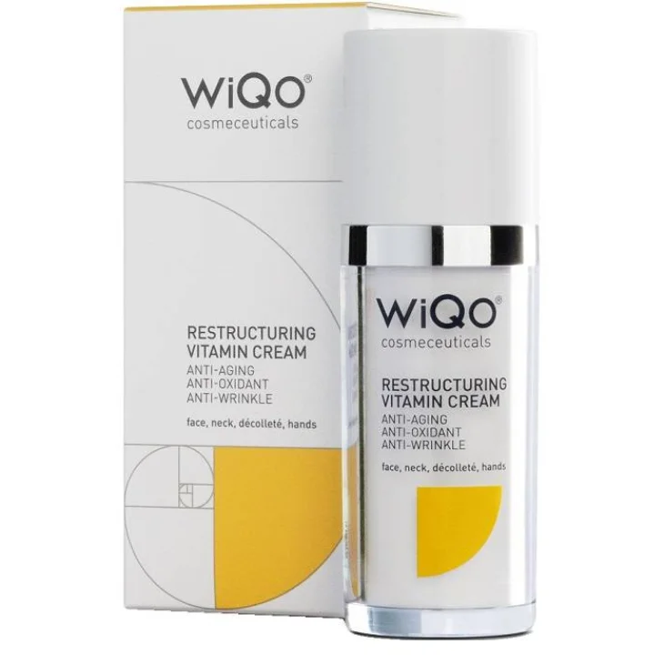Wiqo Restructuring Vitamin Crema Viso Antirughe e Antiossidante 30 ml