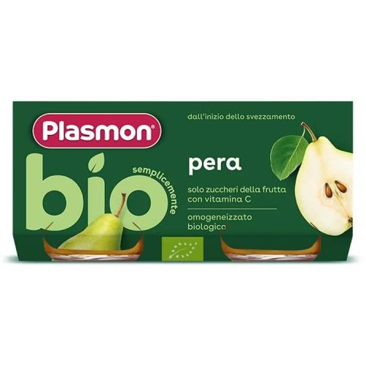 Plasmon Bio Pera Omogeneizzato 2 vasetti x 80 g