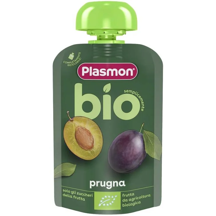 Plasmon Prugna Bio Pouches Alimento per bambini 100 g