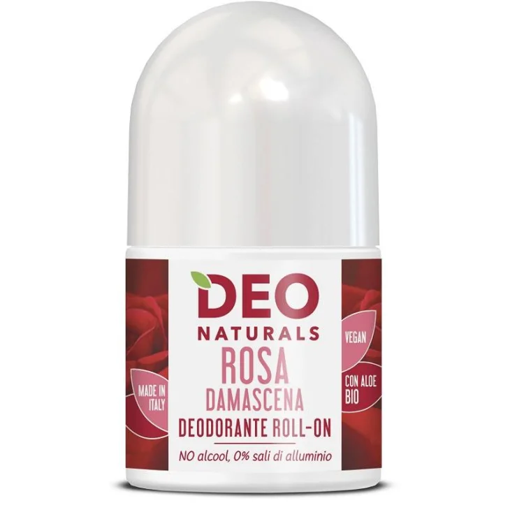 DeoNaturals Rosa Damascena Deodorante Roll-On 50 ml