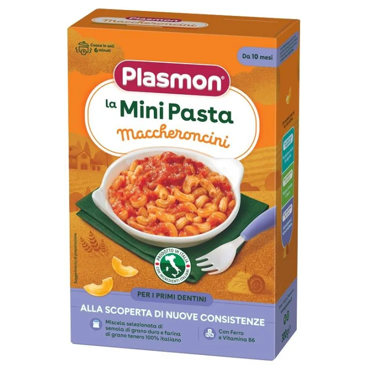 Plasmon Maccheroncini Pasta per bambini 300 g