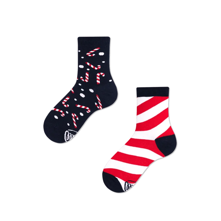 Many Mornings Sweet XMas Calzini Natalizi per Bambini Misura 27-30 1 paio