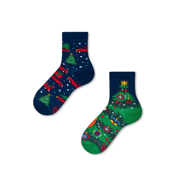 Many Mornings XMas Tree Calzini per Bambini Misura 27-30 1 paio