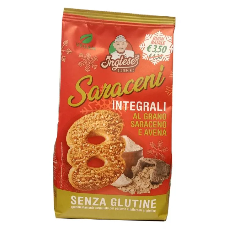 Inglese Saraceni Christmas Biscotti senza glutine 300 g