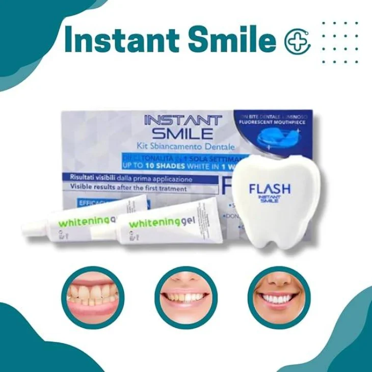 Instant Smile Kit Sbiancamento Dentale