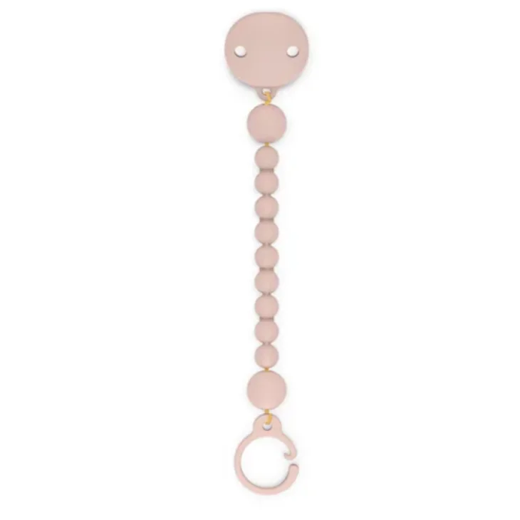 Suavinex Essence Verde Catenella portasucchietto Nude in Silicone con clip