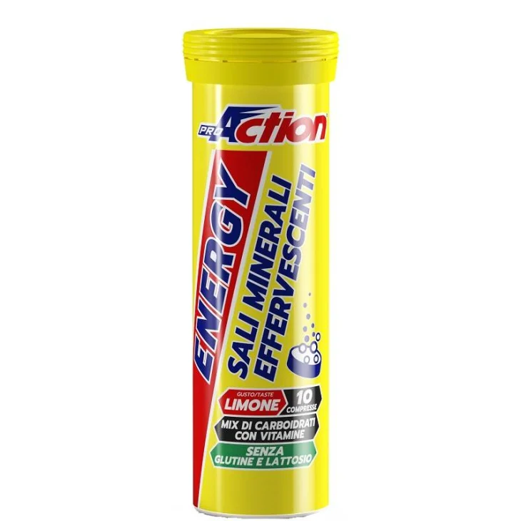 Proaction Sali Minerali Effervescenti Limone Energizzante 10 compresse