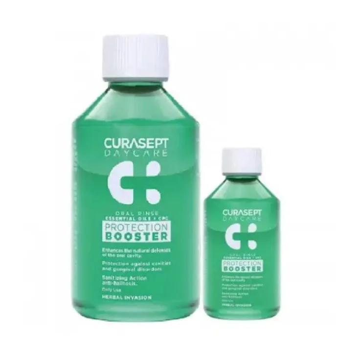 Curasept DayCare Booster Herbal Invasion Collutorio 500 ml +100 ml