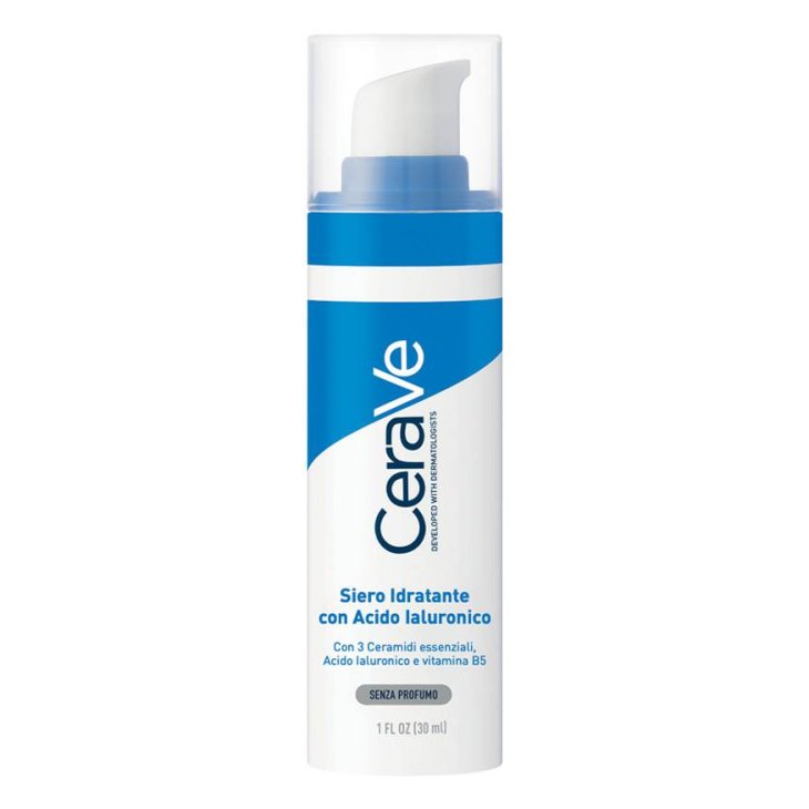 CeraVe Siero Idratante Viso con Acido Ialuronico 30 ml