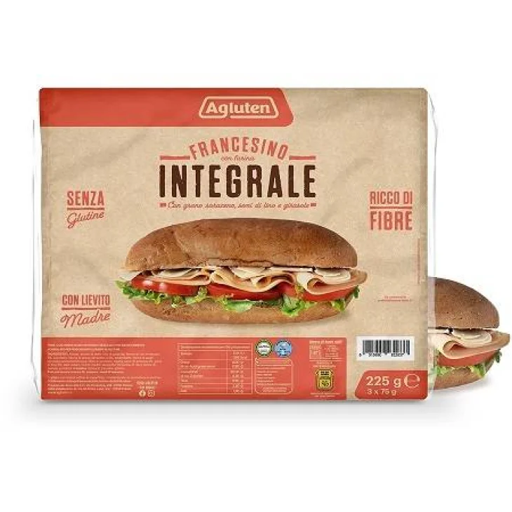 Agluten Francesino con farina integrale 75 g