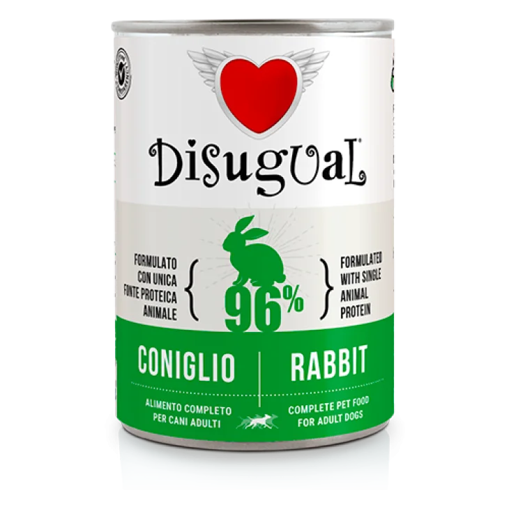 DISUGUAL DOG CONIGLIO 400G