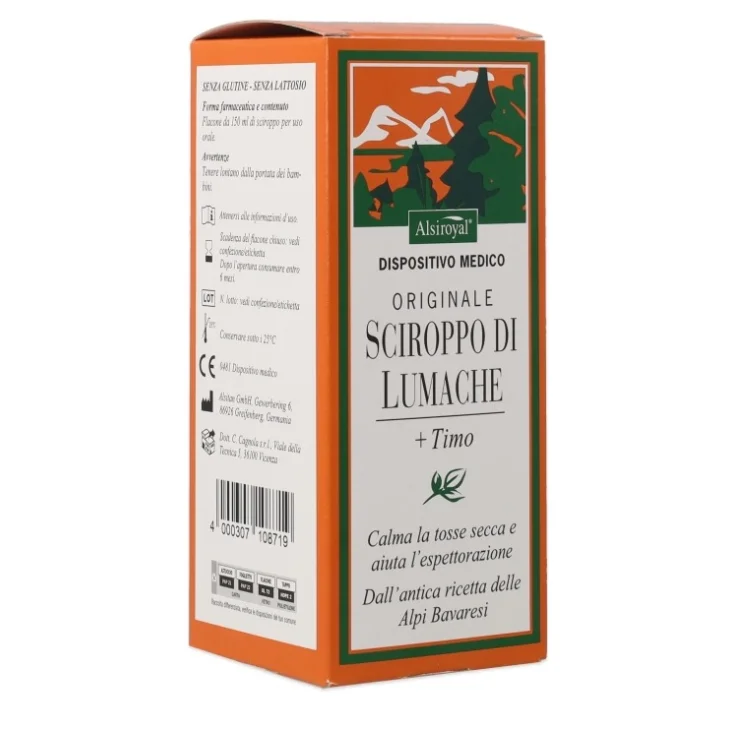 Sciroppo Lumache Originale Alsitan 150 Ml