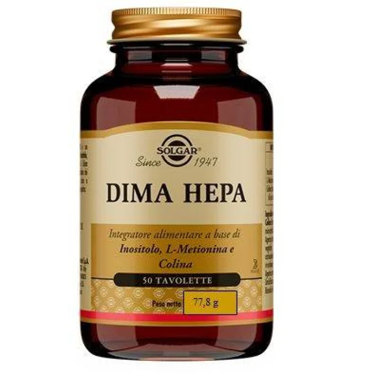 Solgar Dima Hepa Integratore per il Fegato 50 tavolette