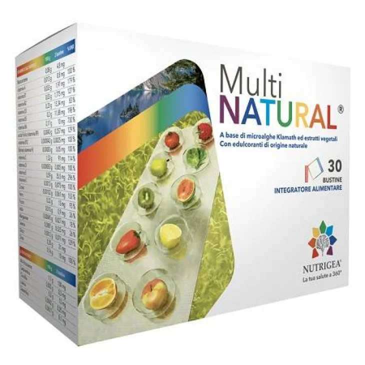 Nutrigea Multinatural Integratore Multivitaminico 30 bustine