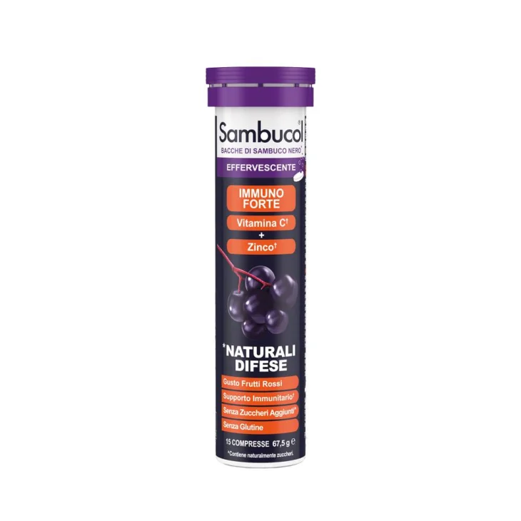 Named Sambucol Effervescente Integratore per le Difese Immunitarie 15 compresse