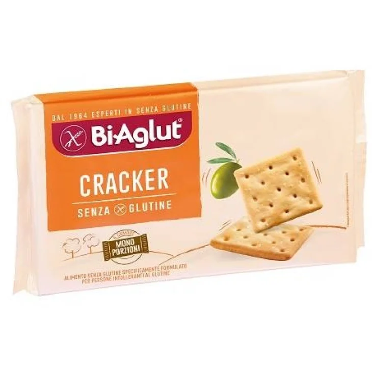BiAglut Crackers Senza Glutine con Olio di Oliva 200 g