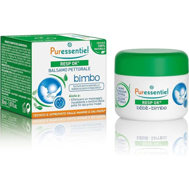 Puressentiel Resp Ok Bio Balsamo Pettorale Bimbo 30 ml