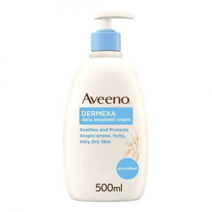 Aveeno Dermexa Crema Idratante Per Pelle Secca 500 ml