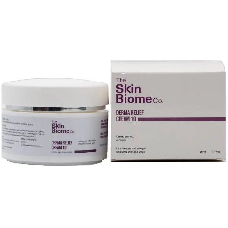 The Skin Biome Derma Relief Cream 10 Crema Viso e Corpo 50 ml
