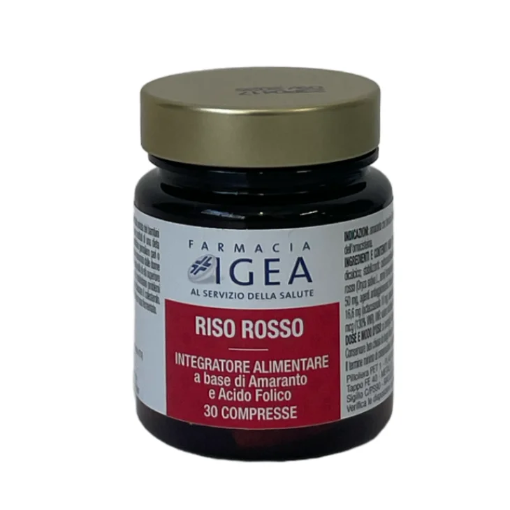 Farmacia Igea Riso Rosso Integratore Controllo Colesterolo 30 compresse