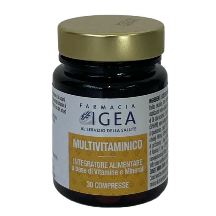 Farmacia Igea Multivitaminico Integratore di Vitamine e Sali Minerali 30 compresse