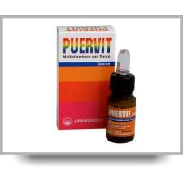 Puervit Gocce Integratore Multivitaminico 12 ml