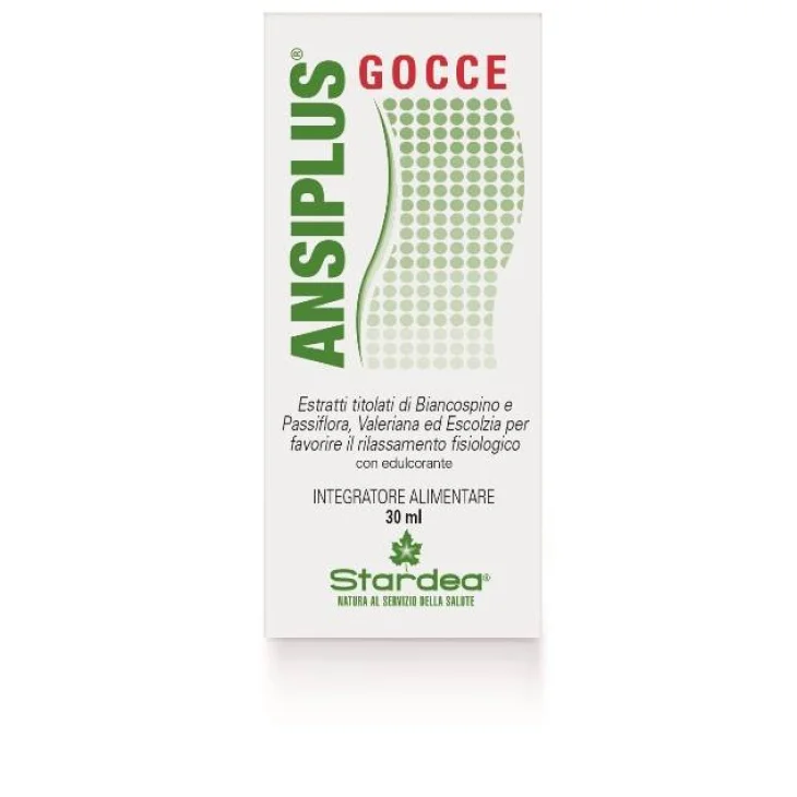 Ansiplus Gocce Rimedio per il Rilassamento 30 ml