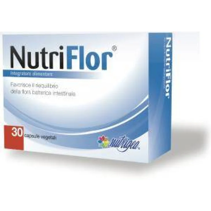 Nutrigea Nutriflor Integratore per la Flora Intestinale 30 capsule