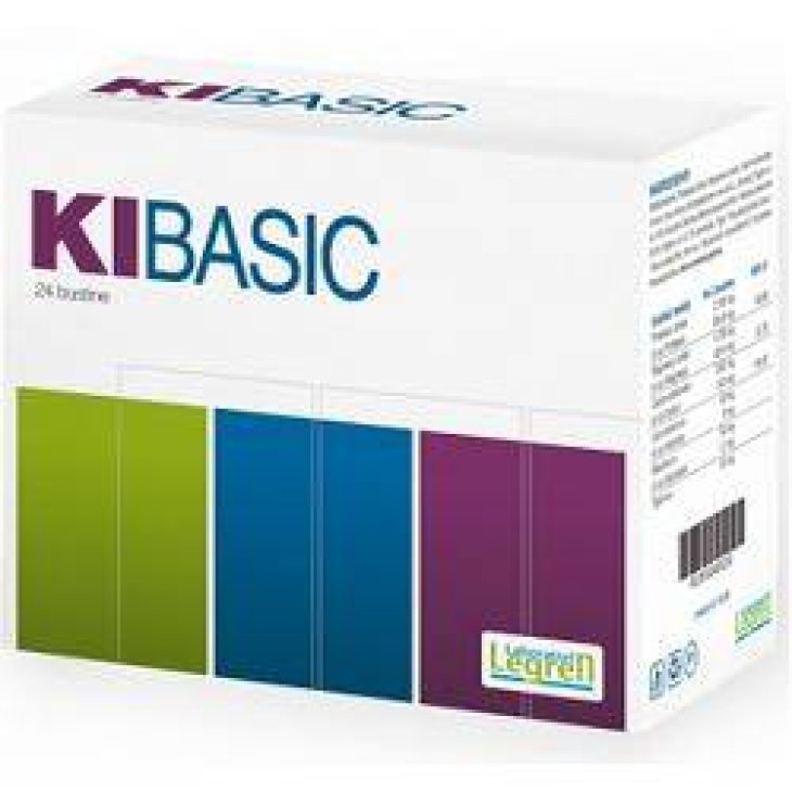 Kibasic Integratore Alcalinizzante di Magnesio Potassio e Calcio 24 Buste
