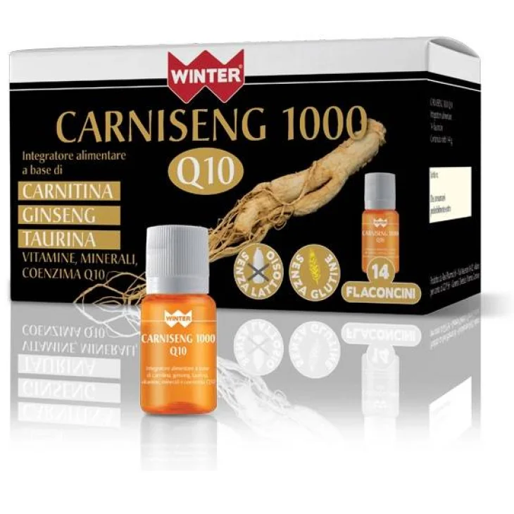 WINTER CARNISENG 1000 Q10 14 FLACONI DA 10 ML