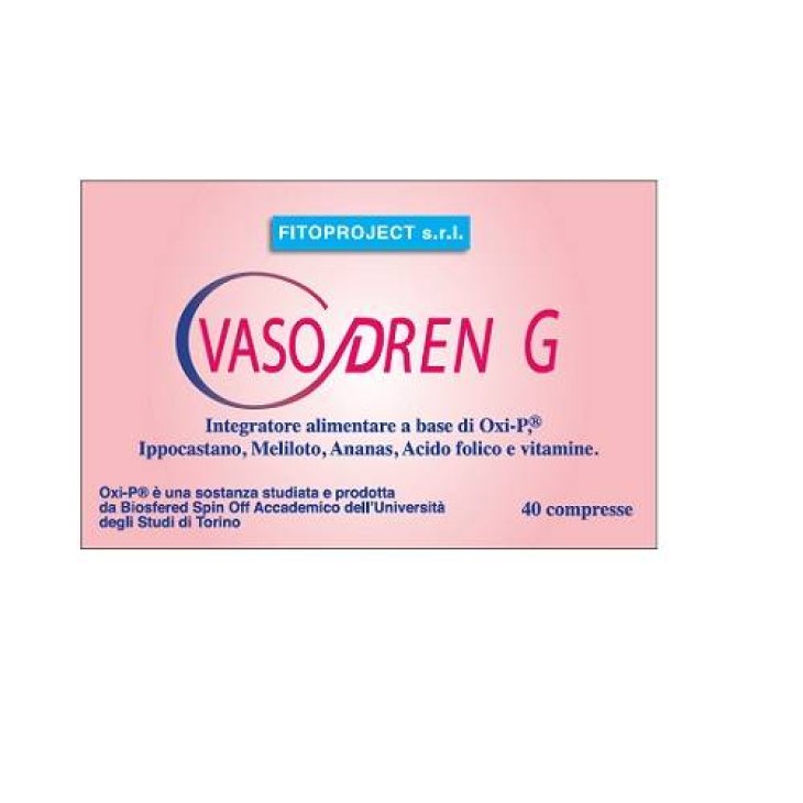 Vasodren G Integratore per il Microcircolo 40 Compresse