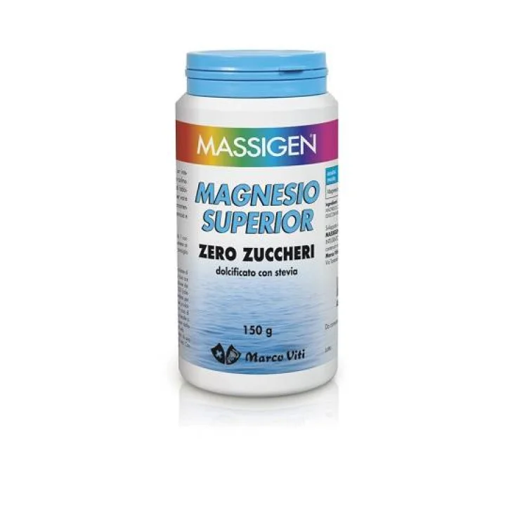 Massigen Magnesio Superior Zero Zuccheri Integratore di Magnesio 300 g
