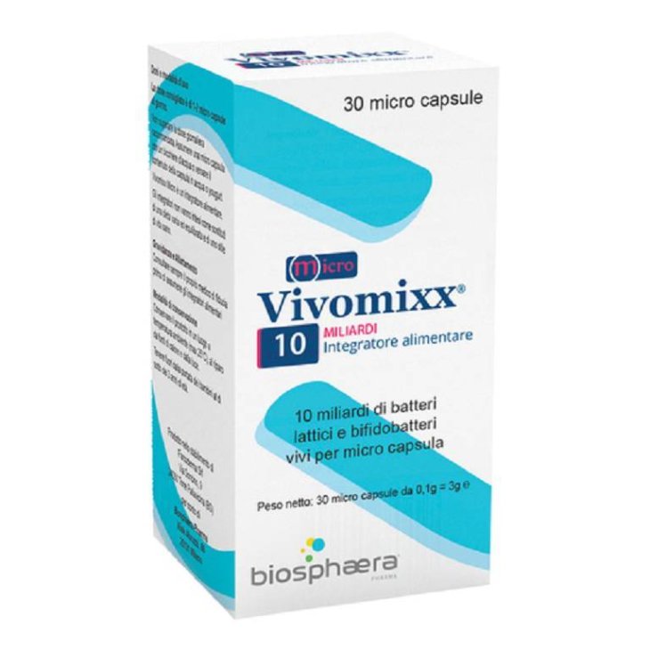 Vivomixx 10 miliardi Integratore Fermenti Lattici 30 micro capsule