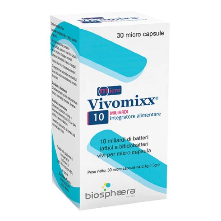 Vivomixx 10 miliardi Integratore Fermenti Lattici 30 micro capsule