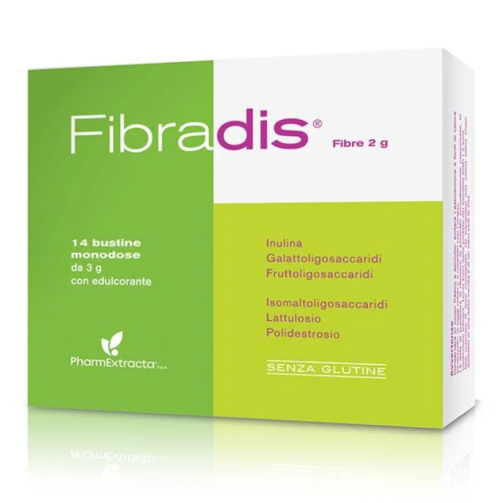 PharmaExtracta Fibradis Integratore per il Transito Intestinale 14 bustine
