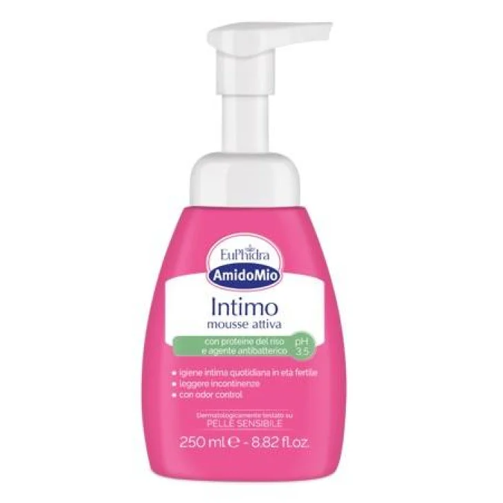 EuPhidra AmidoMio Intimo Mousse Attiva Ph 3.5 250 ml