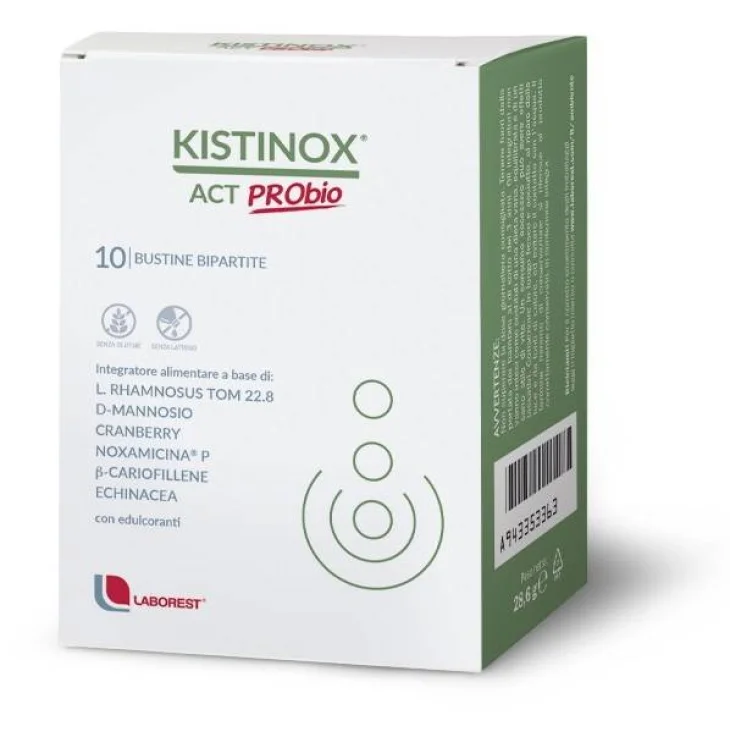 Laborest Kistinox Act Probio Integratore Vie Urinarie10 bustine