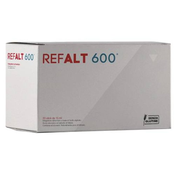 Refalt 600 Integratore per il Sistema Digerente 20 Stick