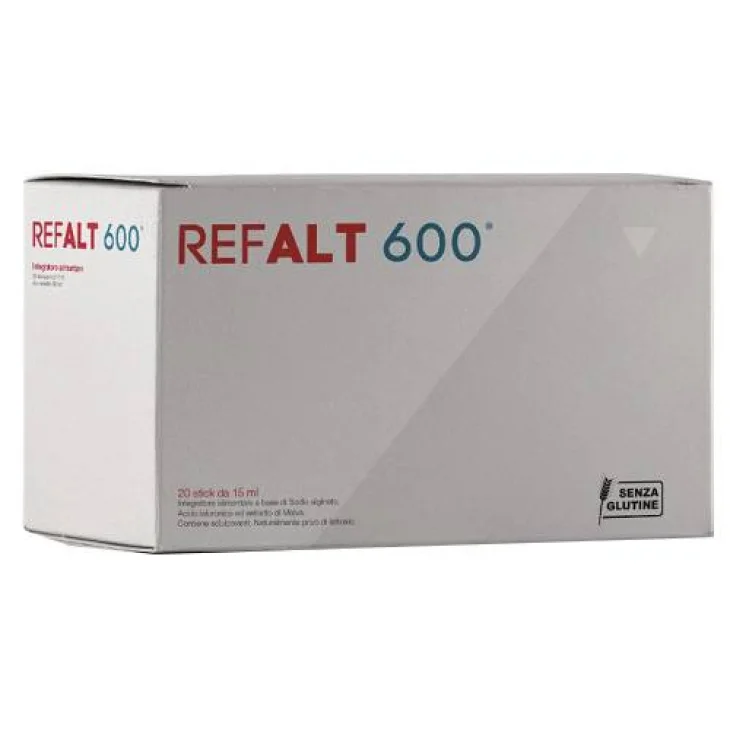 Refalt 600 Integratore per il Sistema Digerente 20 Stick