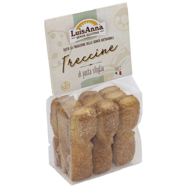 LuisAnna Treccine di Sfoglia senza Glutine 130 g