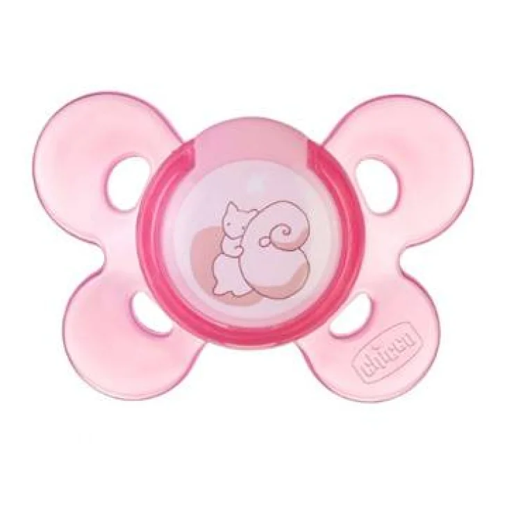 CHICCO SUCCHIETTO COMFORT GIRL IN SILICONE 0-6 MESI 1 PEZZO