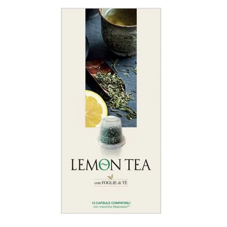 CELLINI CAFFE' LEMON TEA CON FOGLIE DI TE' 10 CAPSULE