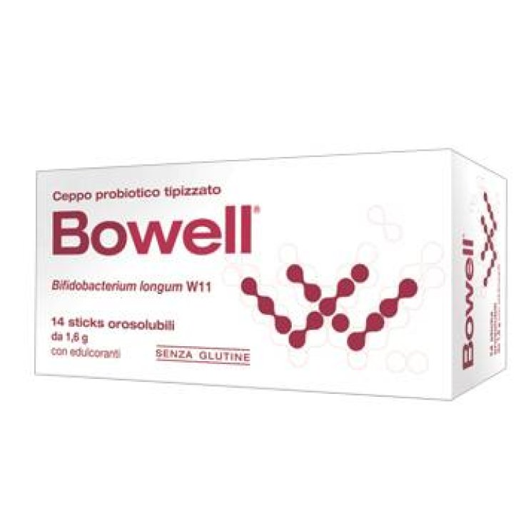 Bowell Integratore di Probiotici 14 Stick Orosolubili