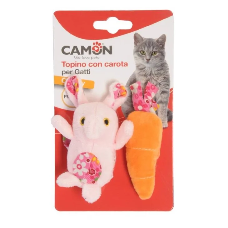 GIOCO PER GATTO TOPINO CON CAROTA
