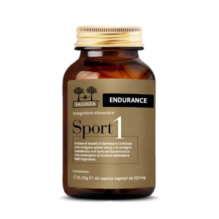 Salugea Sport1 Endurance Integratore Resistenza 60 Capsule Vegetali