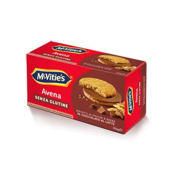 Mc Vitie's  Biscotti d'Avena al Cioccolato al Latte senza Glutine 150 g