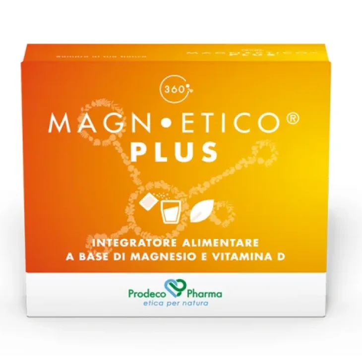 Magnetico Plus Integratore di Magnesio e Vitamina D3 32 Bustine