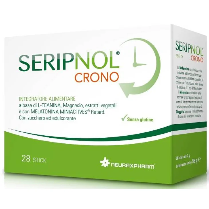 Seripnol Crono Integratore per il Sonno 28 Stick